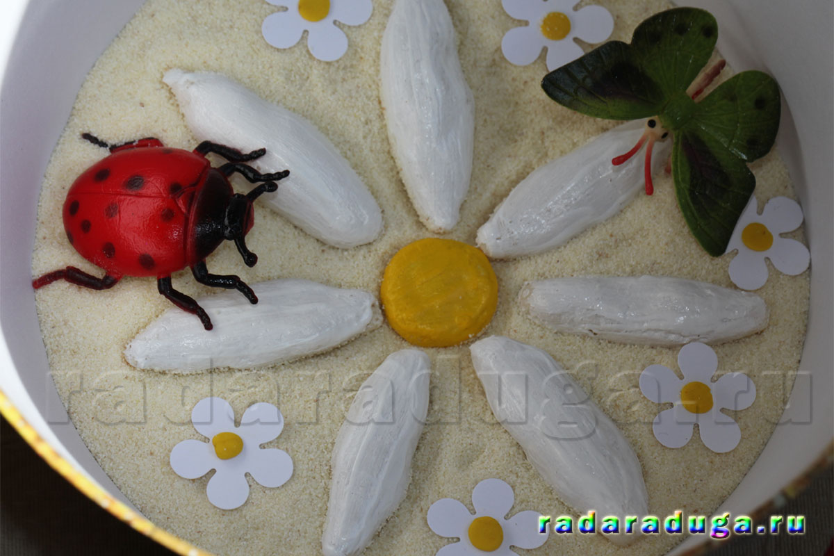 сенсорная коробка Ромашка