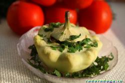Фаршированные патиссоны